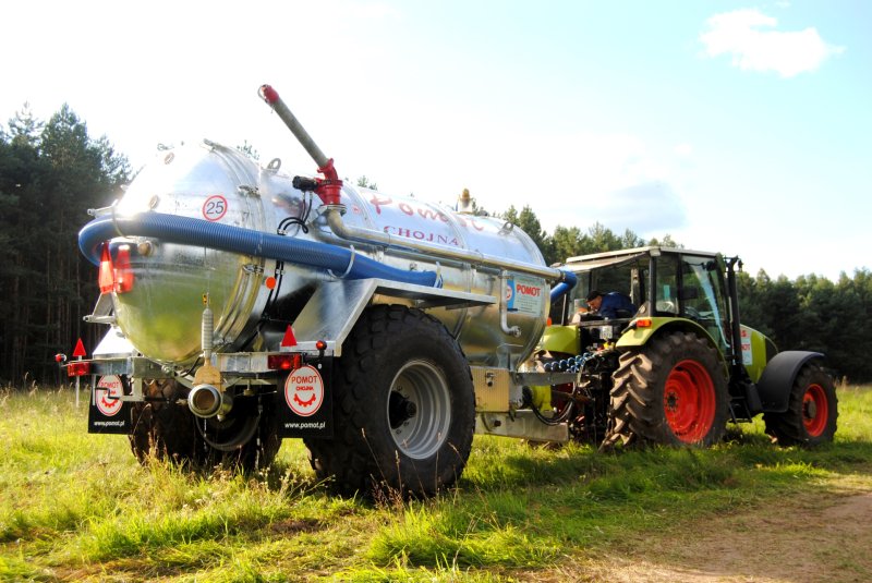 8000 wóz z działkiem do gnojowicy güllekanone slurry gun manure gun s